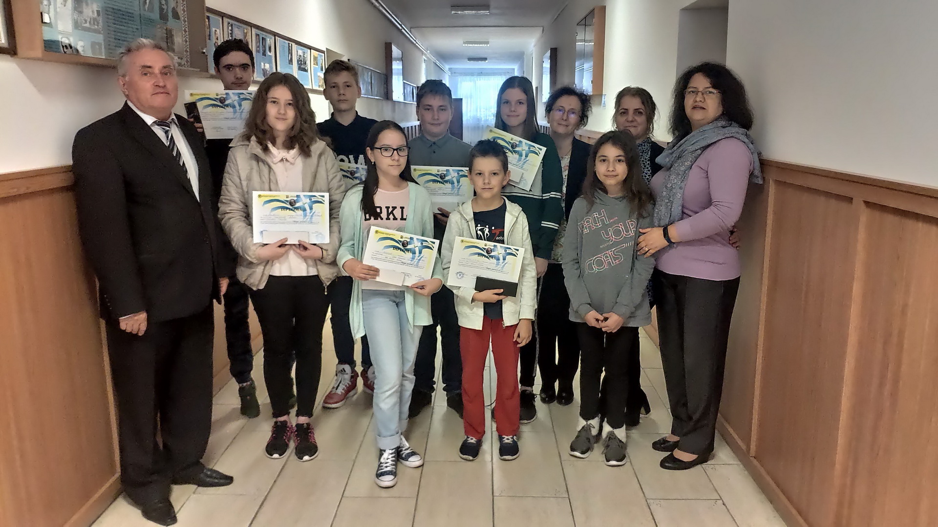 participanții noștri la concursul Olimpic pentru o zi